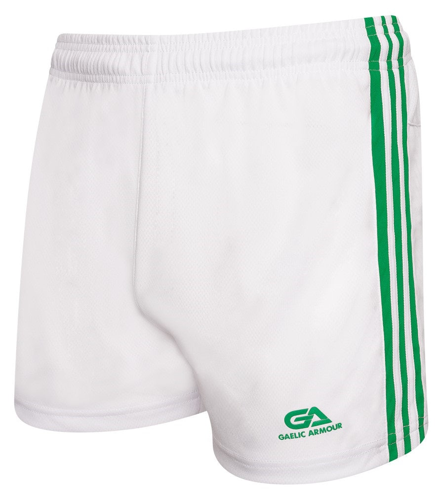 Gaelic Armour Gaelic Shorts (White Green)