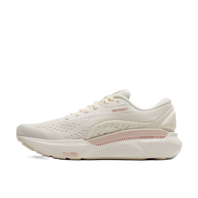 Brooks Adrenaline GTS Women' Running Shoes Coconut Rose Gold White