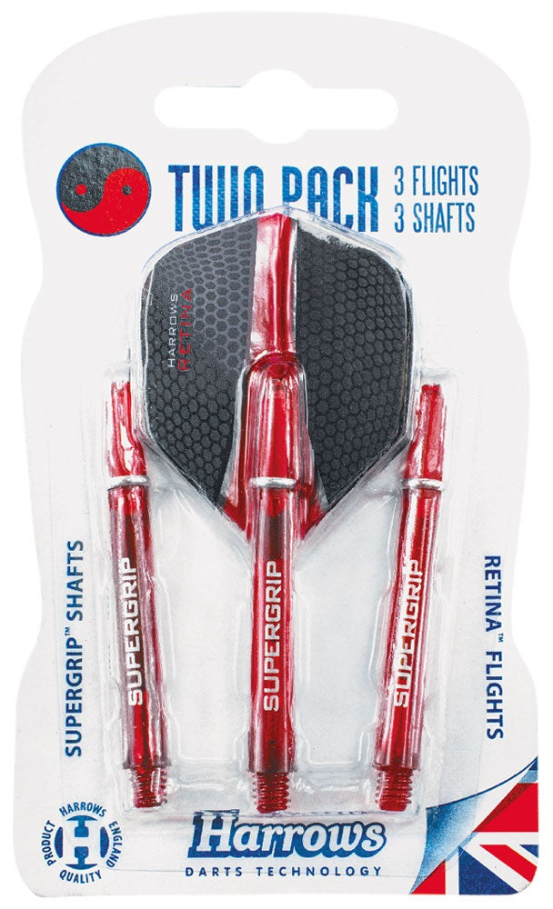 Harrows Twin Pack Dart Flight