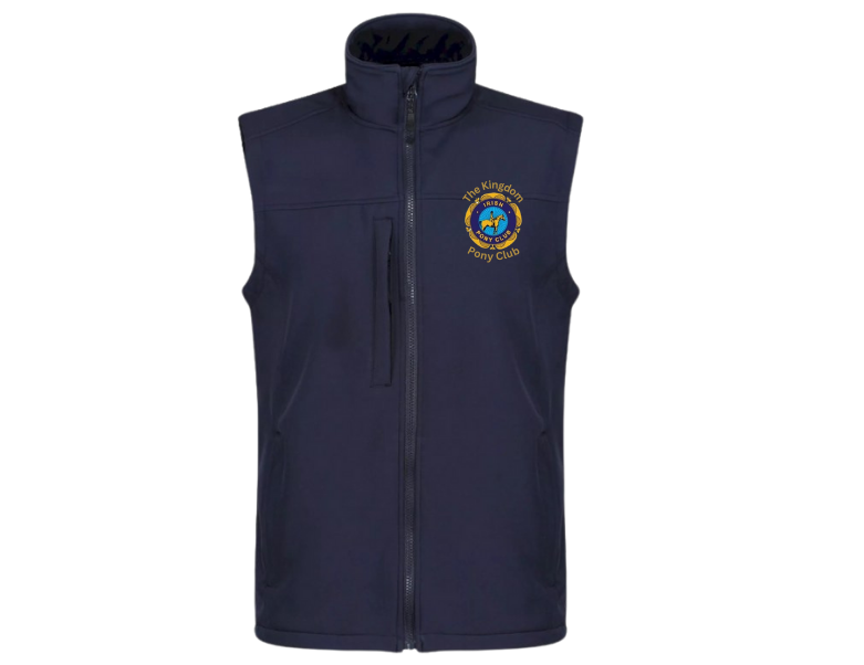 Kingdom Pony Club Flux Mens Gilet Navy