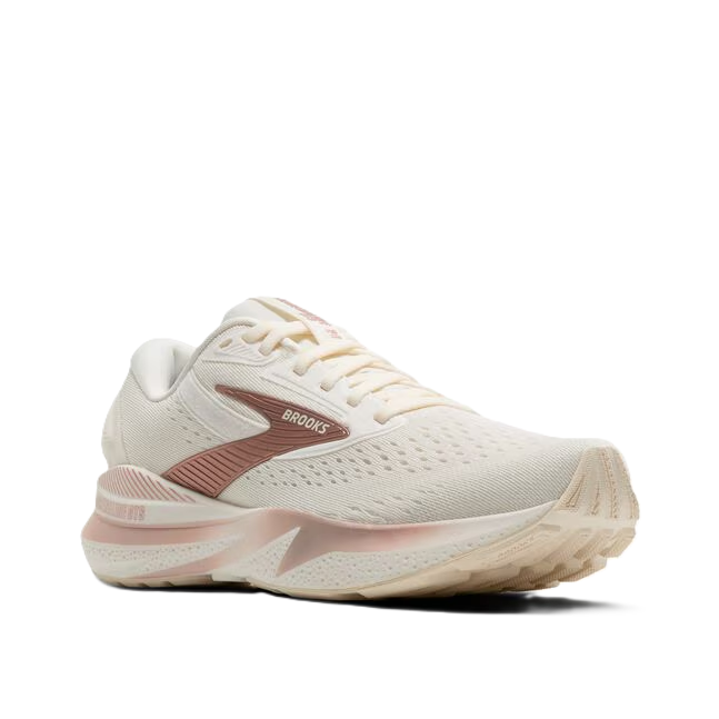 Brooks Adrenaline GTS Women' Running Shoes Coconut Rose Gold White