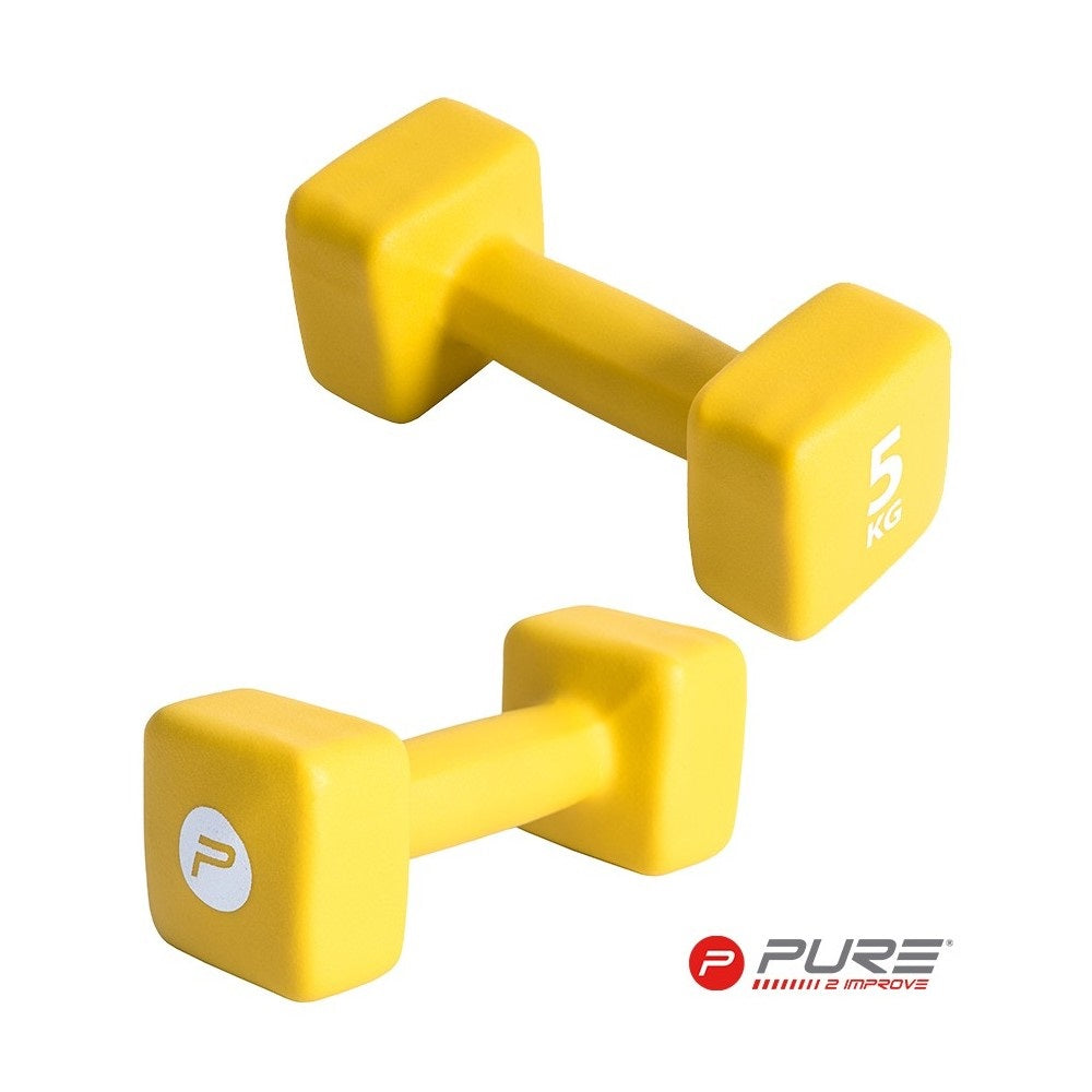 Pure2Improve P2I Neoprene Coated Dumbell