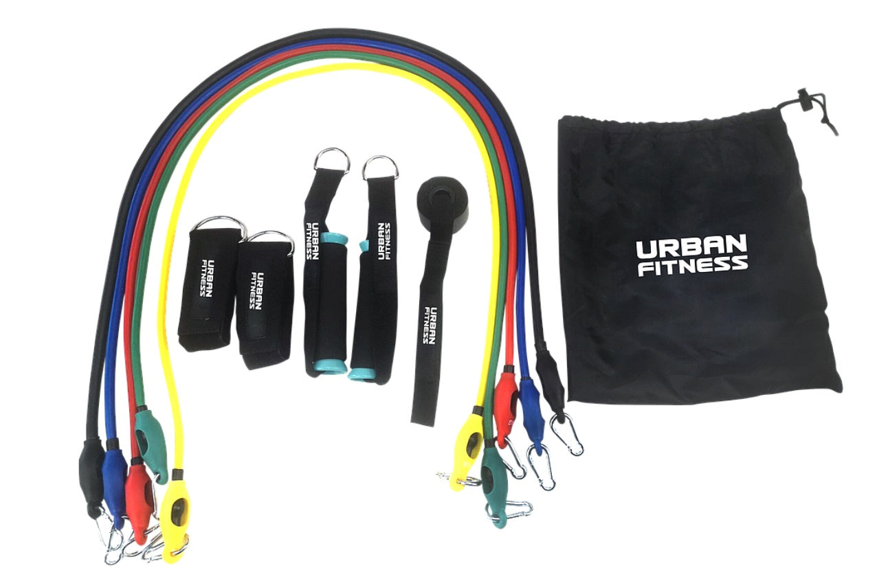 Urban Fitness 11pc Resistance Tube