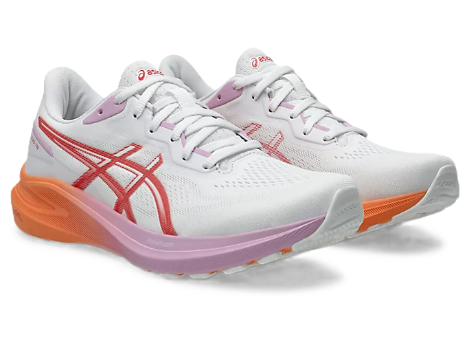 Asics GT- Women' Running Shoes White Coral Reef