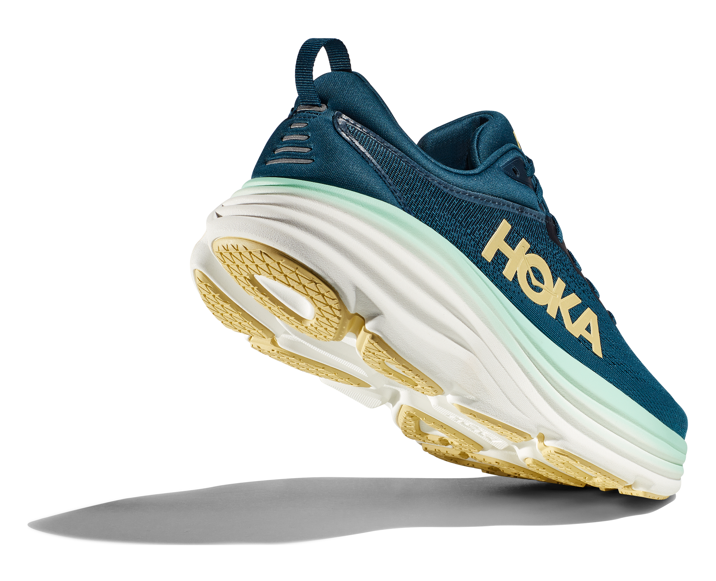 Hoka Bondi 8 Men's Running Shoes - Midnight Ocean