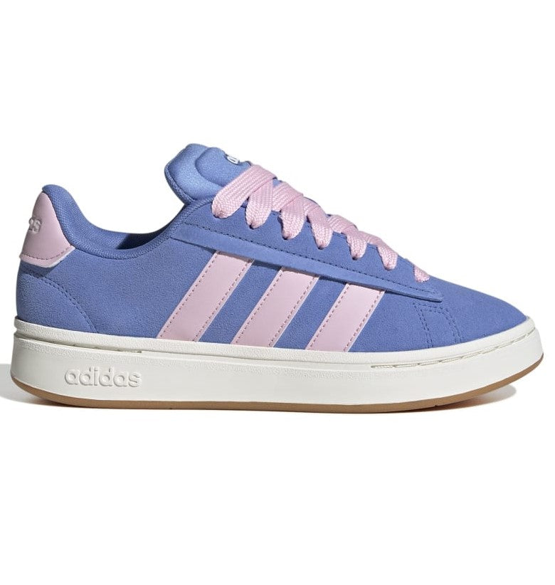 Adidas Grand Court Alpha 00's Ladies Shoes Blue Blue Fusion Clear Pink