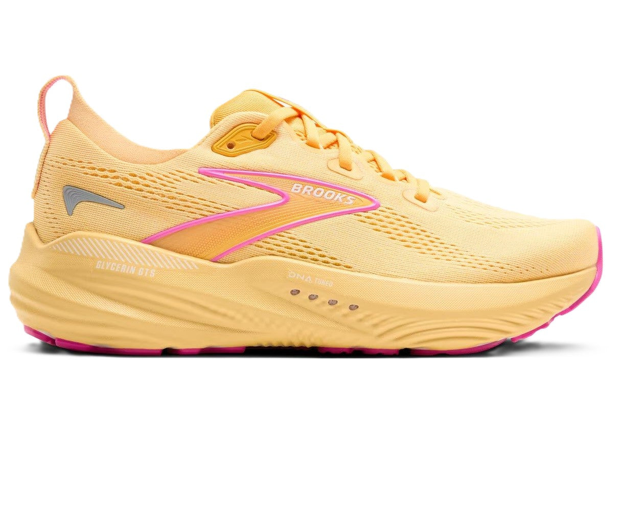 Brooks Glycerin 22 Womens's Running Shoes Black Blue Heron Orange