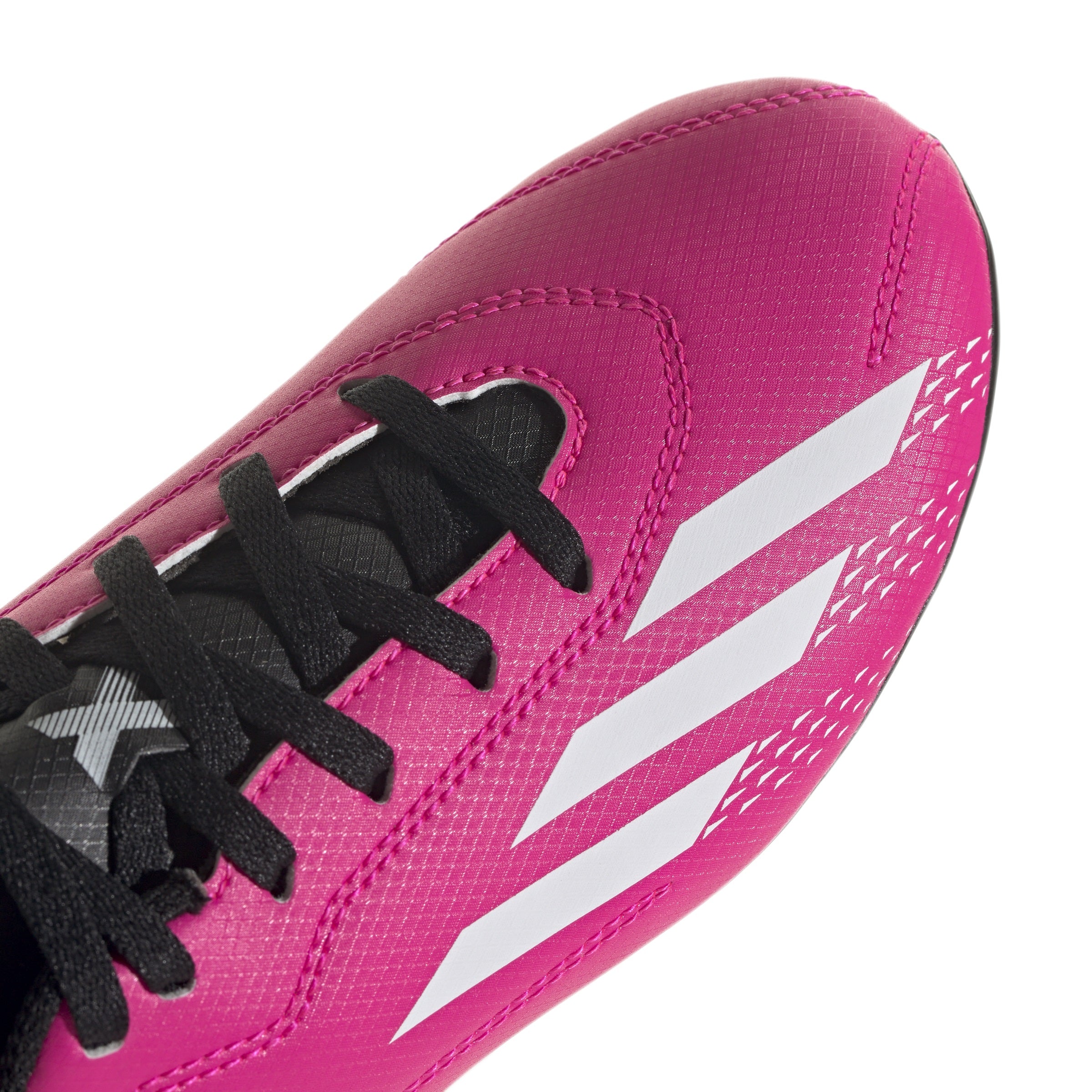 Adidas X Speedportal.4 Firm Ground Junior Football Boots (Shock Pink Cloud White Core Black)