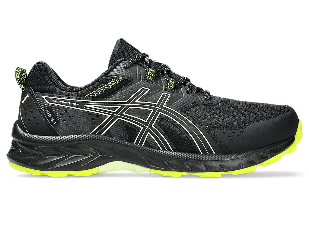 Asics Gel Venture 9 Men's Waterproof Tril Ruuning Shoe Black Cool Matcha