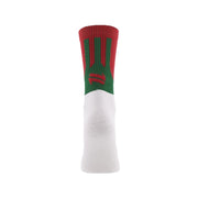 O'Neills Ion Midi Socks Red Green White -