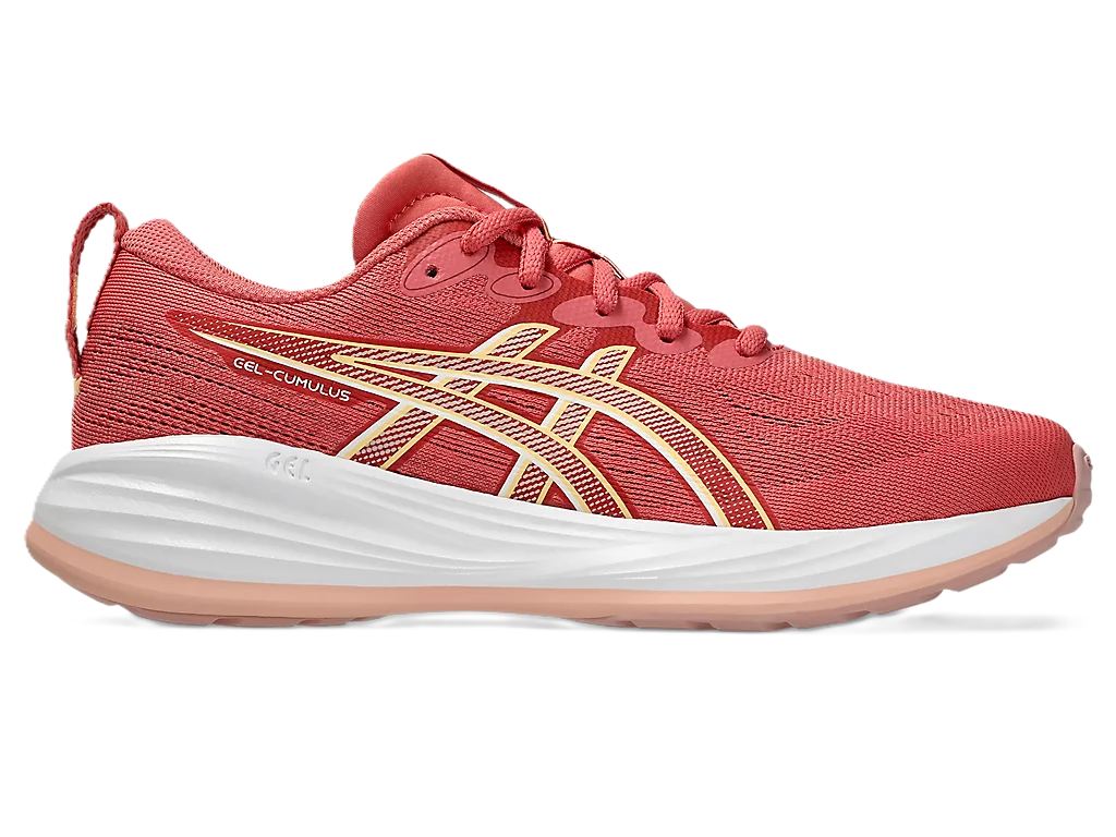 Asics Gel-Cumulus GS Kids Running Shoes Dark Pink Clay Cream