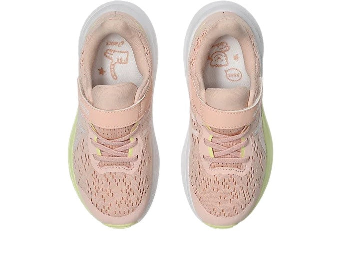 Asics GT- PS Kids Velcro Running Shoes Breeze White