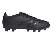 Adidas Predator Club Firm Ground Junior Football Boots Carbon Black (Black Black)