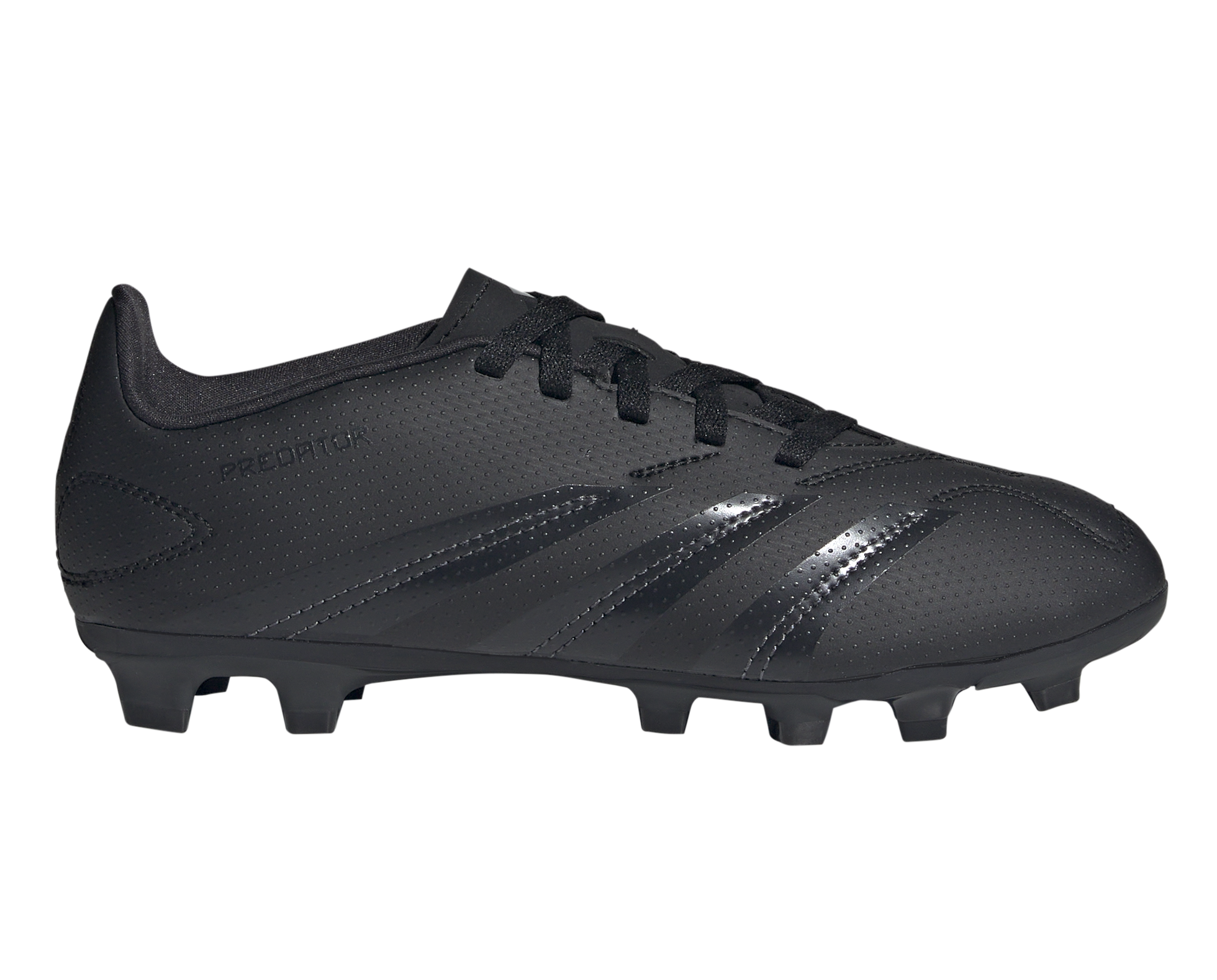 Adidas Predator Club Firm Ground Junior Football Boots Carbon Black (Black Black)