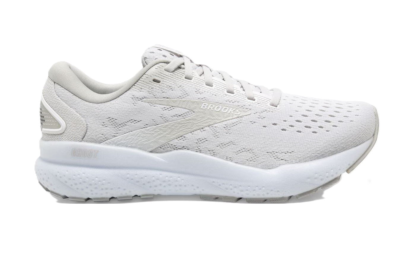 Brooks Ghost Women' Running Shoes White Grey