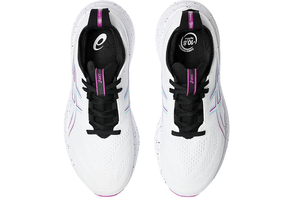 Asics Gel-Nimbus 26 Women's Running Shoes - White