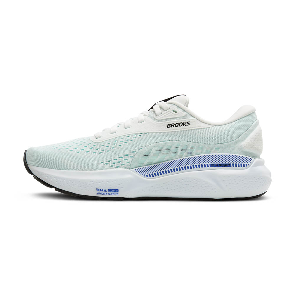 Brooks Adrenaline GTS Women' Running Shoes White Limpet Amparo