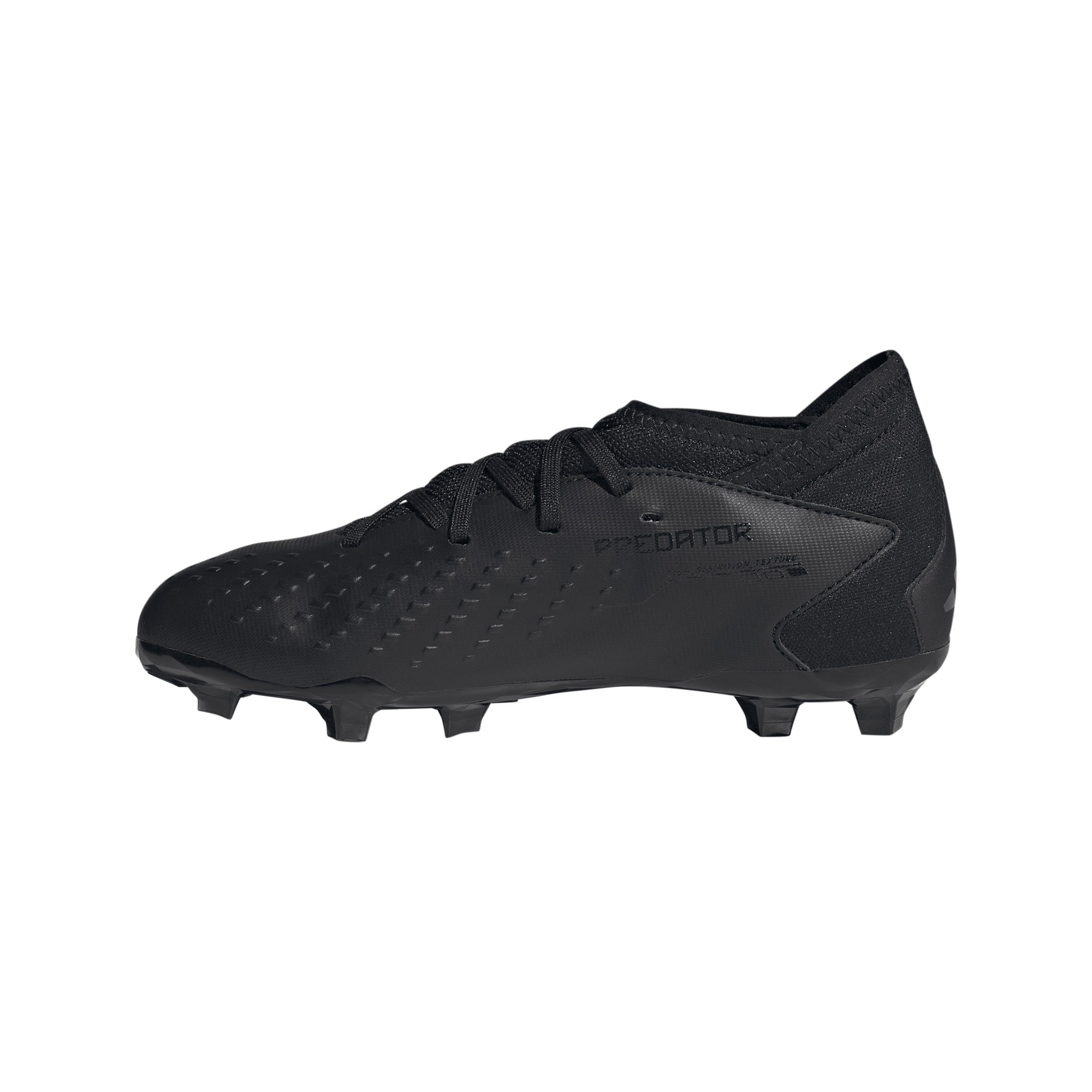 Adidas Predator Accuracy.3 Firm Ground Junior Football Boots (Black Black)