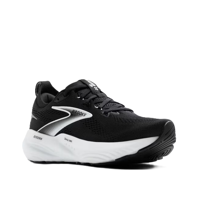 Brooks Glycerin 22 Men's Running Shoes Black Grey White