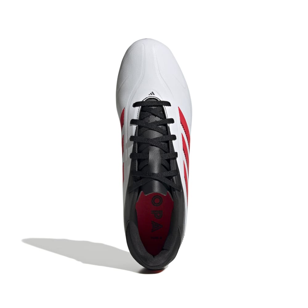 Adidas Copa Pure Club Firm/Multi-Ground Boots White Lucid Red Core Black