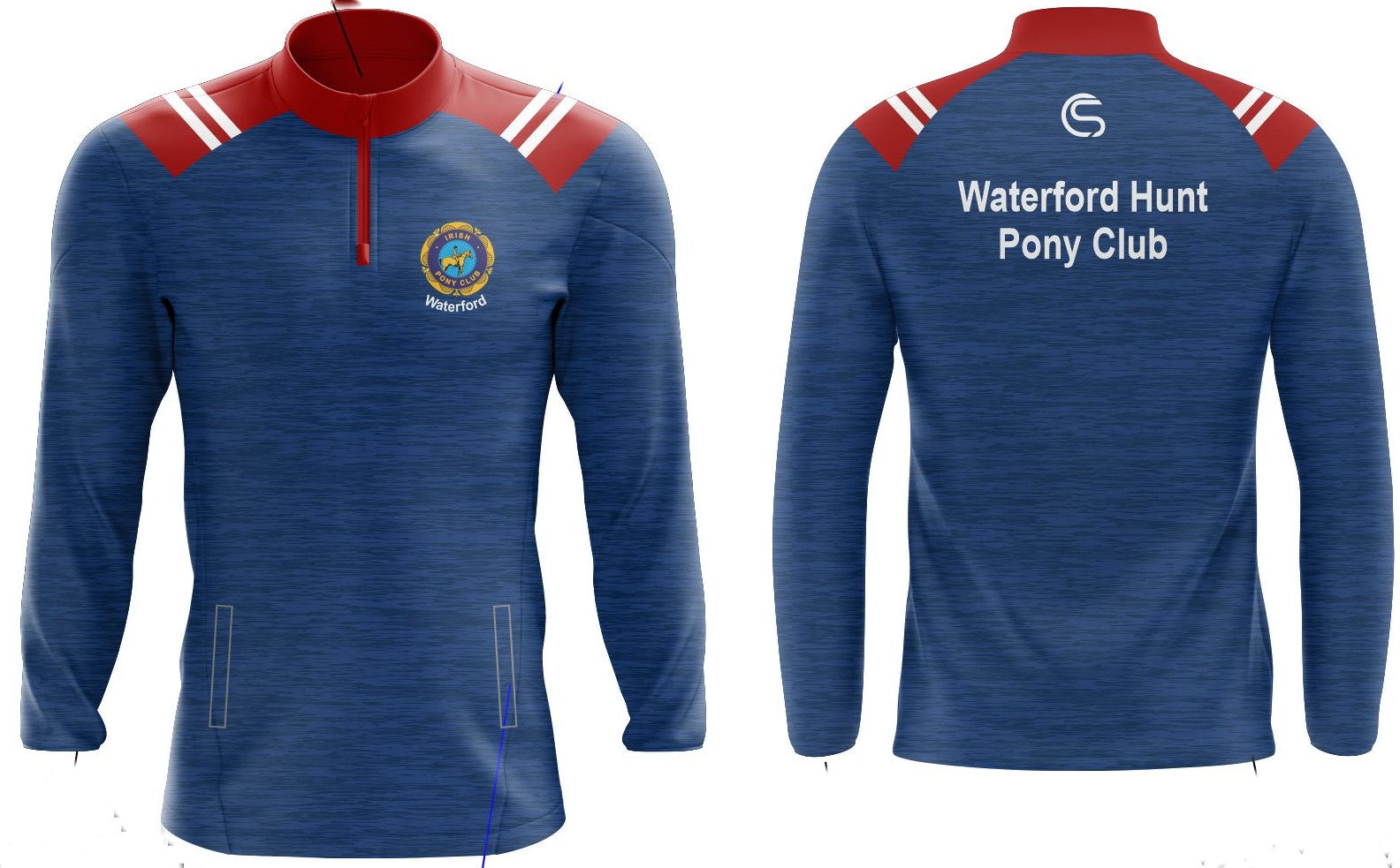 CS Waterford Hunt Pony Club Half Zip Age -