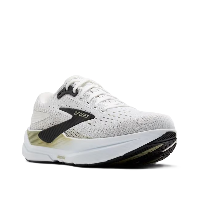 Brooks Ghost Max 3 Men's Running Shoes Bright white Tea Black