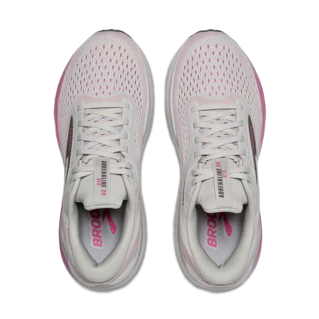 Brooks Adrenaline GTS Women' Running Shoes Oyster Excalibur Pink