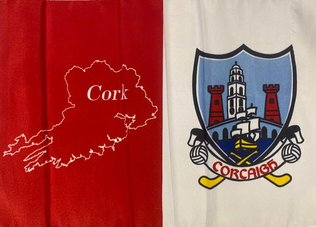 Team Car Flag Cork Flag Crested 5X3