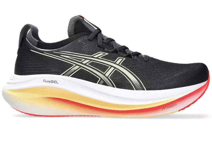 Asics Gel Nimbus Men' Running Shoes Black Khaki
