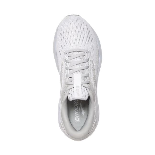 Brooks Ghost Women' Running Shoes White Grey
