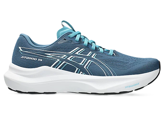 Asics GT-1000 14 Womens Running Shoes Winter Sea White