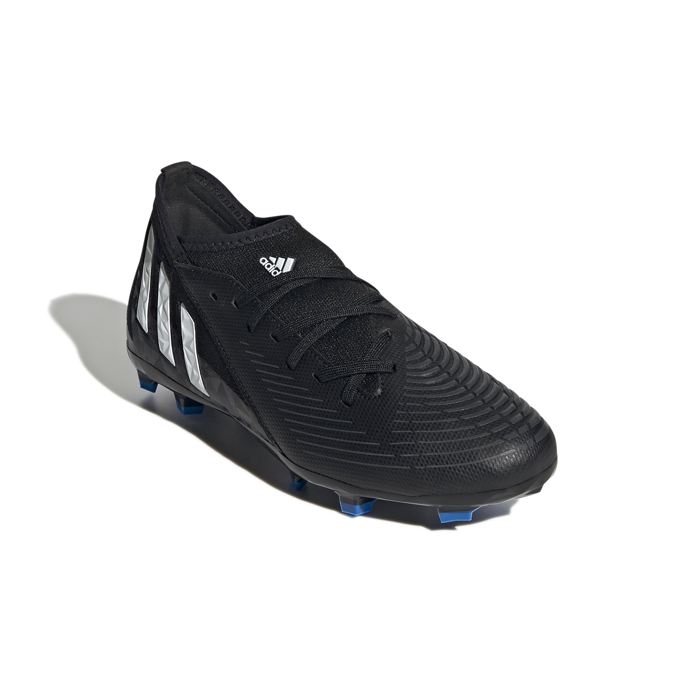 Adidas Predator Edge.3 Firm Ground Junior (Black White Vivid Blue)