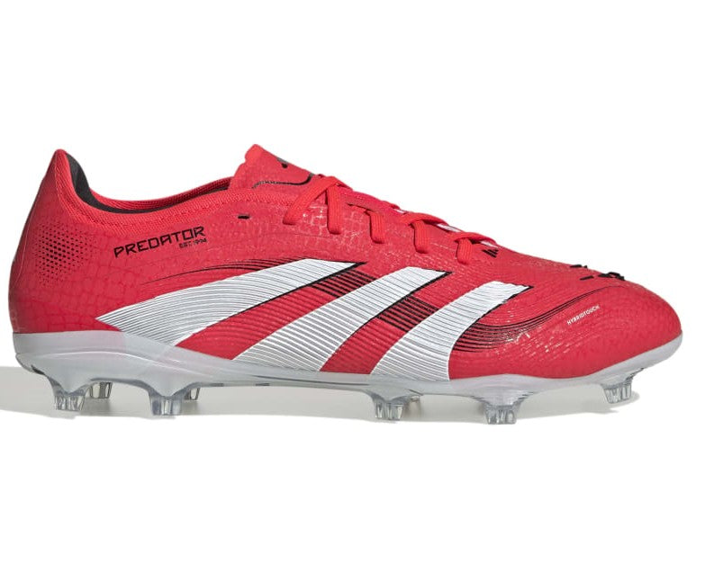 Adidas Predator Pro Firm Ground Boots Lucid Red White Core Black