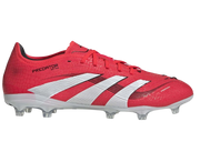 Adidas Predator Pro Firm Ground Boots Lucid Red White Core Black