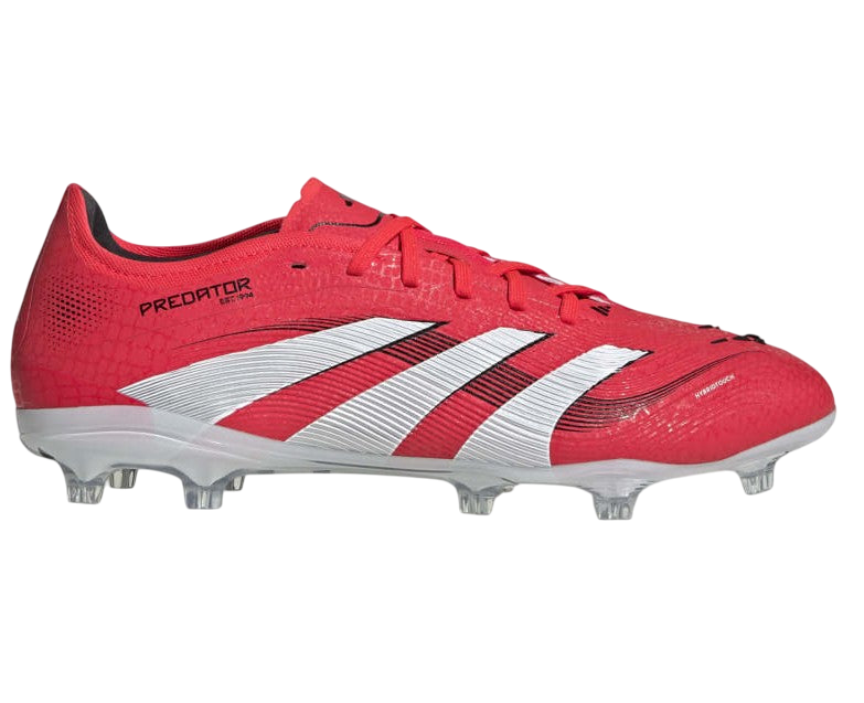 Adidas Predator Pro Firm Ground Boots Lucid Red White Core Black
