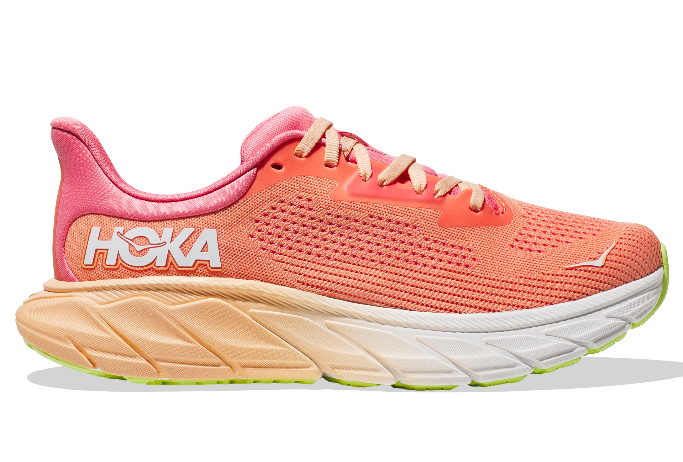 Hoka Arahi 7 Women's Running Shoes Papaya Coral