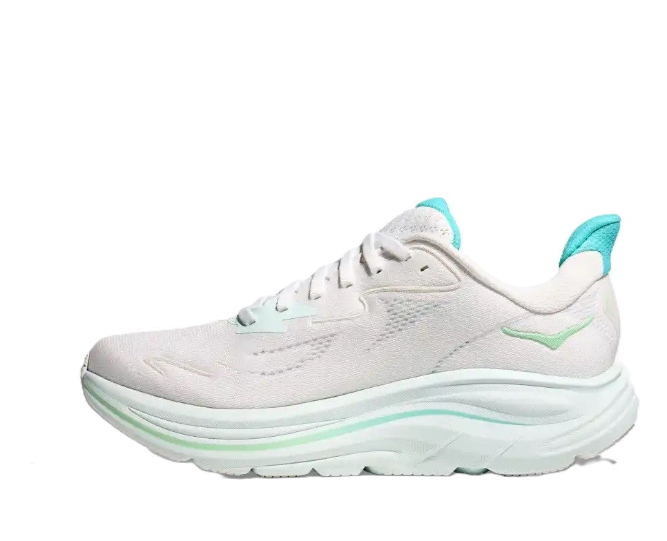 Hoka Clifton Women' Running Shoes White Cielo Blue