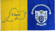 Team Car Flag Clare Flag Crested 3X2