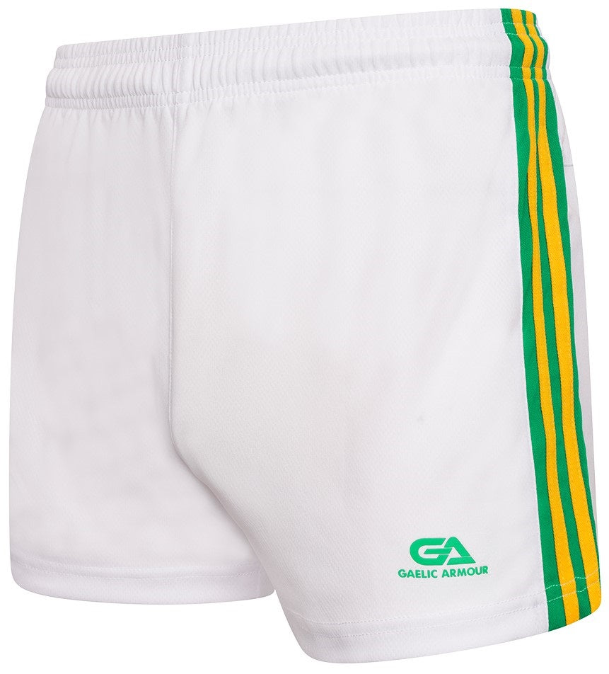 Gaelic Armour Gaelic Shorts (White Green Amber)