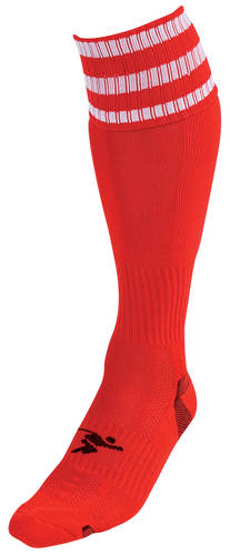 Precision Pro Football Sock (Red White)