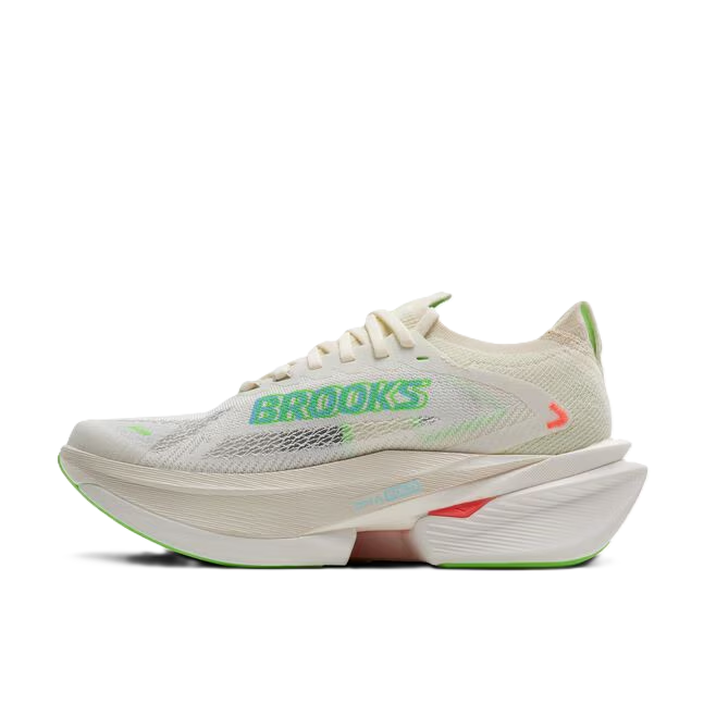 Brooks Hyperion Max Women' Running Shoes Coconut Green Gecko Pink Clay