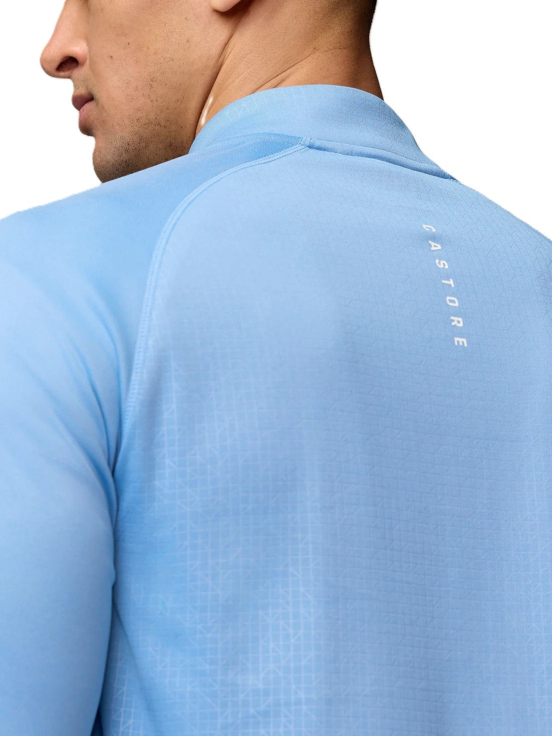 Castore Adapt Mens / Zip Long Sleeve Sky Blue