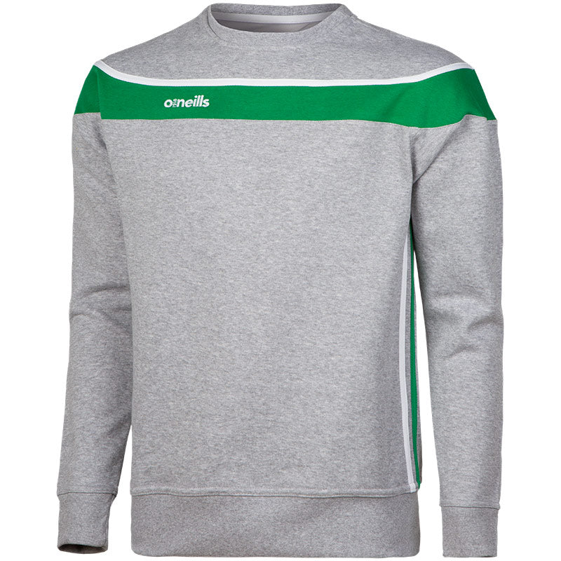 O'Neills Auckland Crew Neck (Grey Green White)