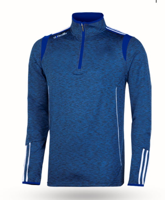 O'Neills Solar 3 Stripe Brushed  Half Zip (Melange Navy Royal White)