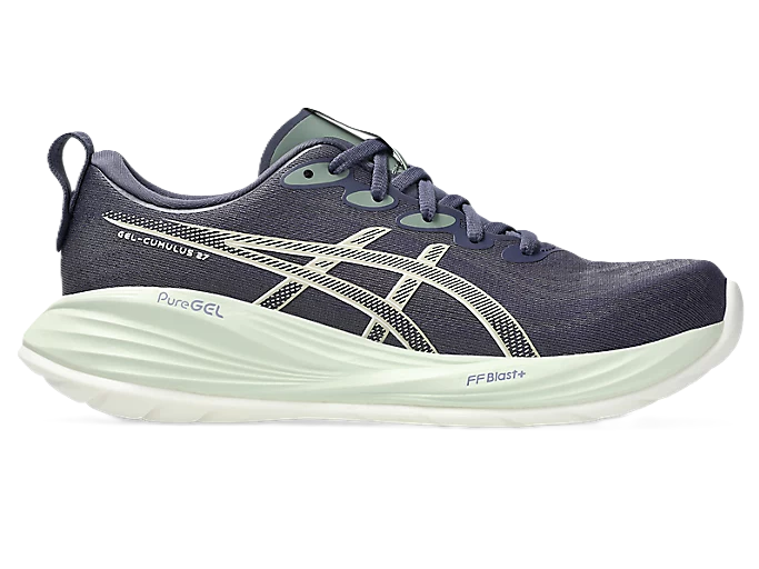 Asics Gel-Cumulus 27 Womens Running Shoe Indigo Fog Cream