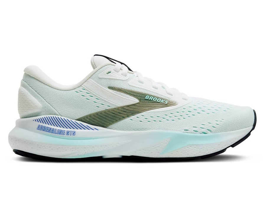 Brooks Adrenaline GTS Women' Running Shoes White Limpet Amparo