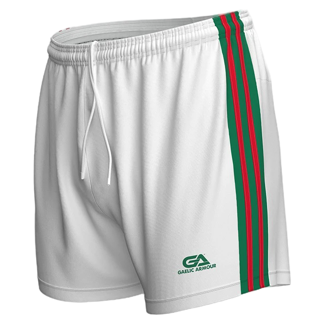 Gaelic Armour Gaelic Shorts (White Green Red)