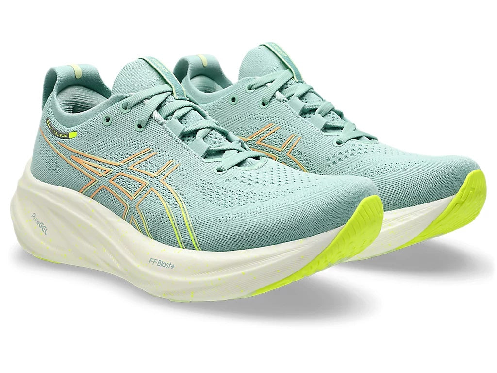 Asics Gel-Nimbus 26 Women's Running Shoes - Cool Matcha