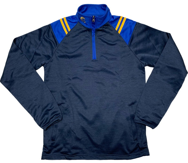 CS Club Half Zip Top (Navy Royal Amber)