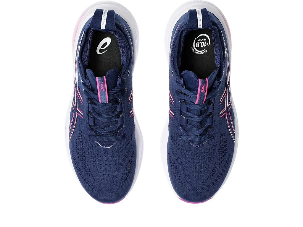 Asics Gel-Nimbus 26 Women's Running Shoes - Blue Expanse Pink